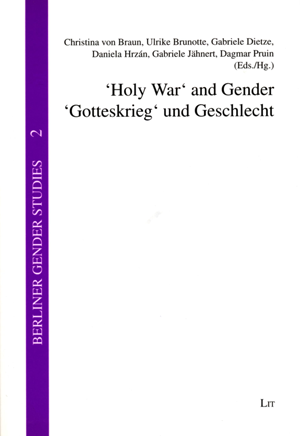 Cover von ‚Holy War’ and Gender. ‚Gotteskrieg’ und Geschlecht